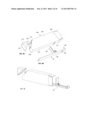 Spring driven method and apparatus for in-carton display and fronting of     merchandise items diagram and image