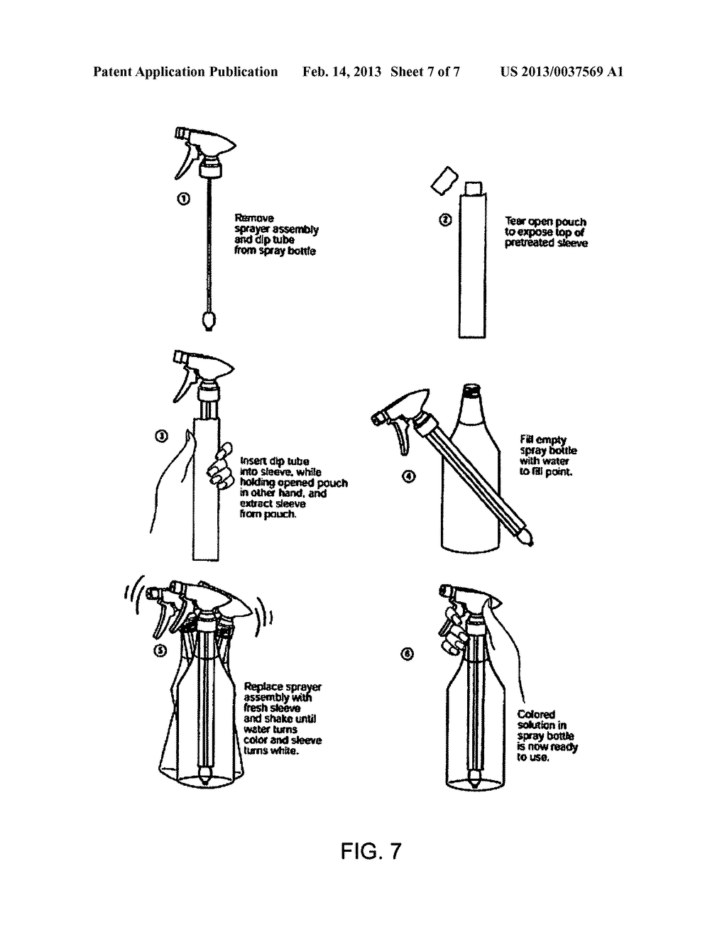 Reusable Spray Bottle - diagram, schematic, and image 08