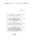 MACHINE READABLE INFORMATION INTERFACE FOR A CONTAINER diagram and image