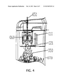 WASTE BIN LEVELING SYSTEM FOR A PAPER SHREDDER diagram and image