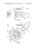 NUTATING SPLIT PETAL FLARE FOR PROJECTILE FLUID DYNAMIC CONTROL diagram and image