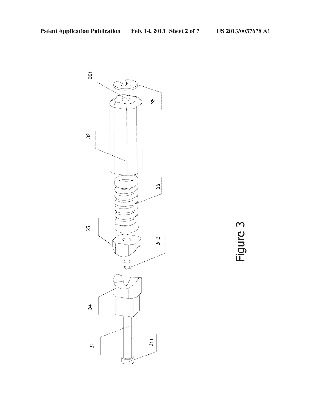 Shaft Device Used for Bag Hanging Device and Bag Hanging Device - diagram, schematic, and image 03