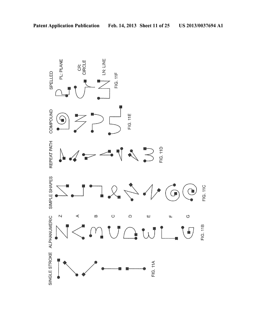 METHOD AND APPARATUS FOR USING GESTURES TO CONTROL A LASER TRACKER - diagram, schematic, and image 12