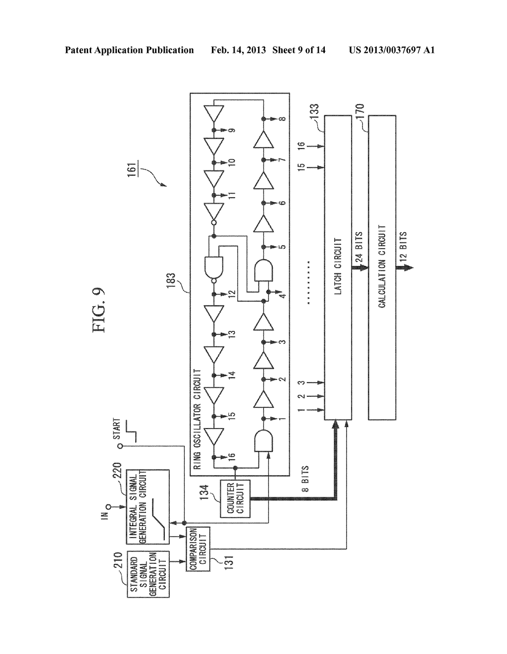 RING OSCILLATOR CIRCUIT, A/D CONVERSION CIRCUIT, AND SOLID-STATE IMAGING     APPARATUS - diagram, schematic, and image 10