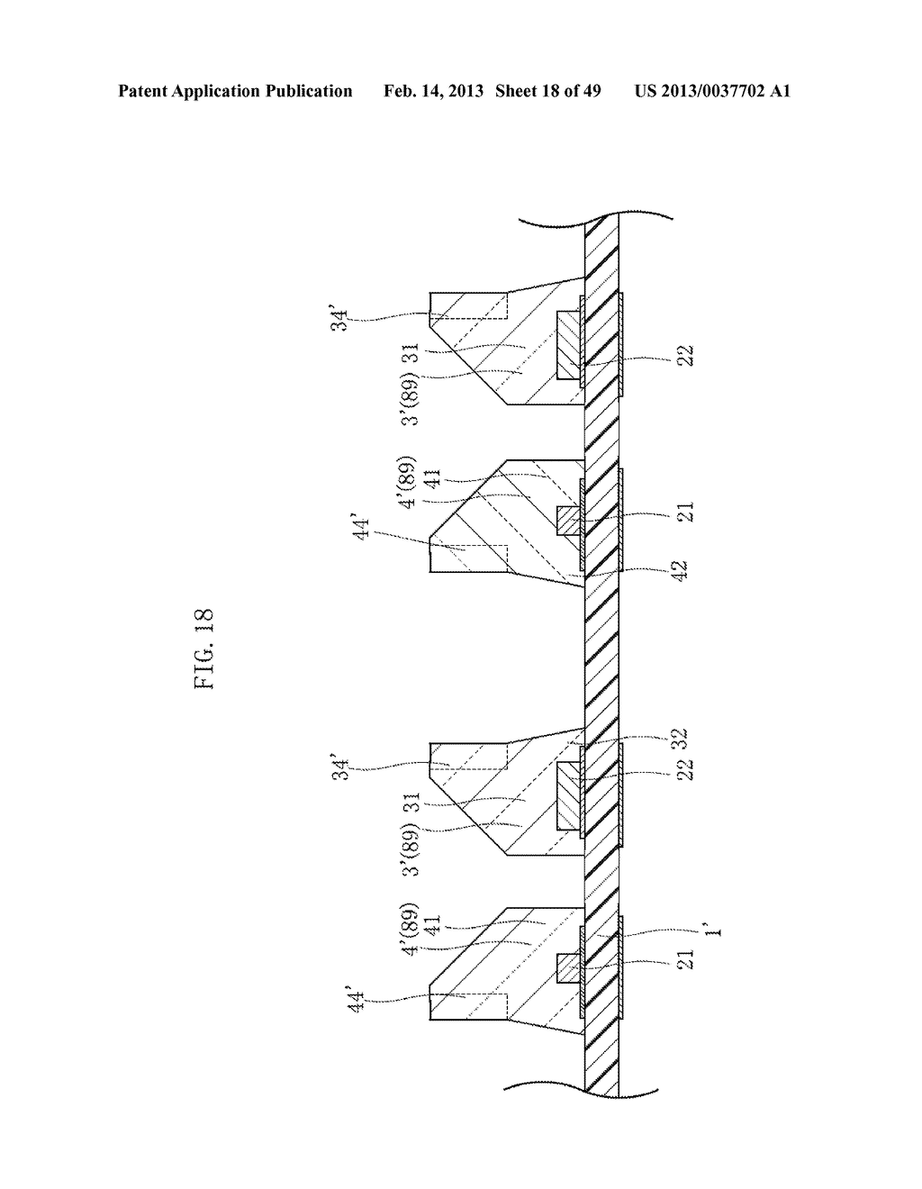 PHOTOINTERRUPTER, METHOD OF MANUFACTURING THE SAME, AND MOUNTING STRUCTURE     OF THE SAME - diagram, schematic, and image 19