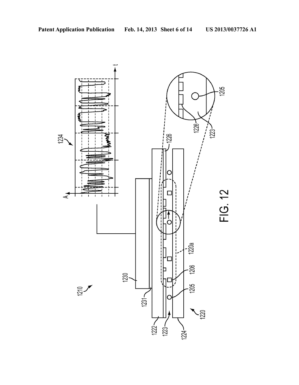 COMPACT ANALYZER WITH SPATIAL MODULATION AND MULTIPLE INTENSITY MODULATED     EXCITATION SOURCES - diagram, schematic, and image 07