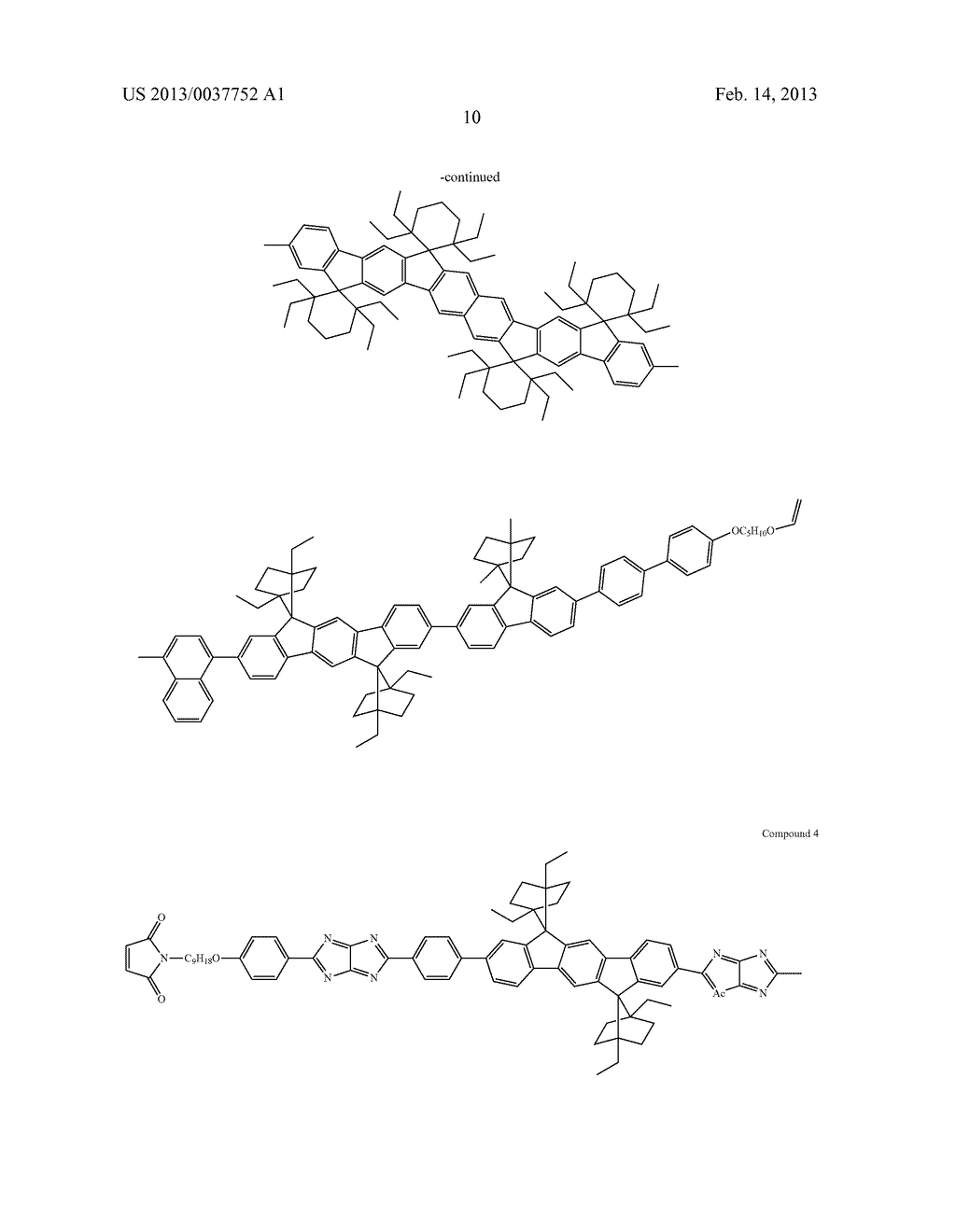 ELECTROLUMINESCENT MATERIALS COMPRISING FLUORENE DERIVATIVES - diagram, schematic, and image 13