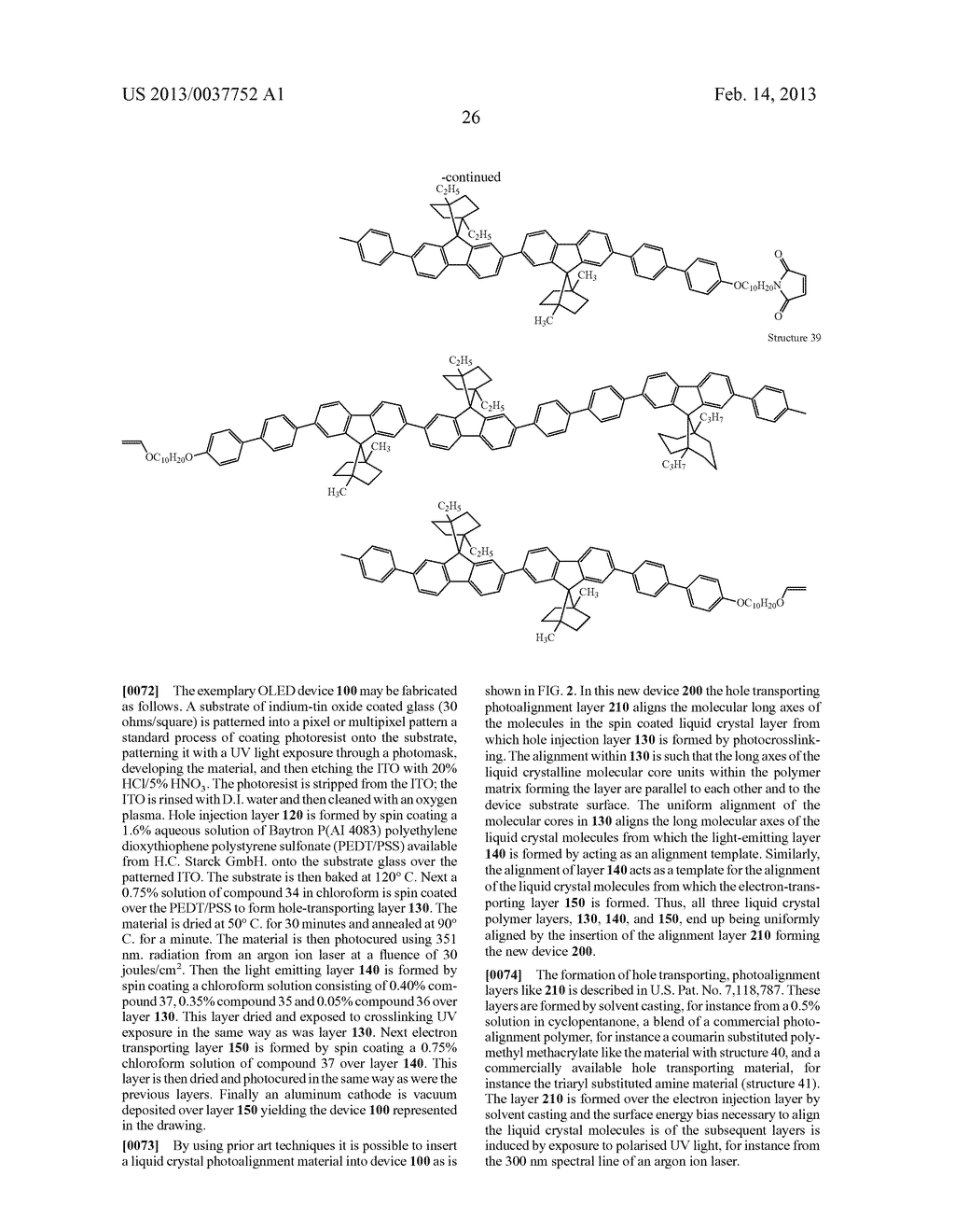 ELECTROLUMINESCENT MATERIALS COMPRISING FLUORENE DERIVATIVES - diagram, schematic, and image 29