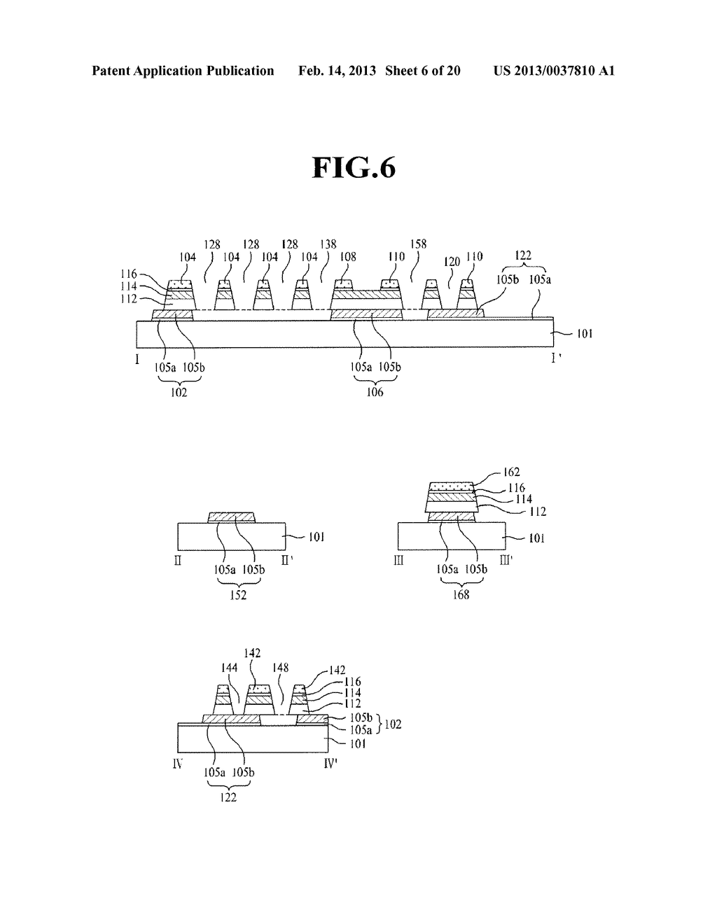 THIN FILM TRANSISTOR SUBSTRATE AND METHOD FOR FABRICATING THE SAME - diagram, schematic, and image 07