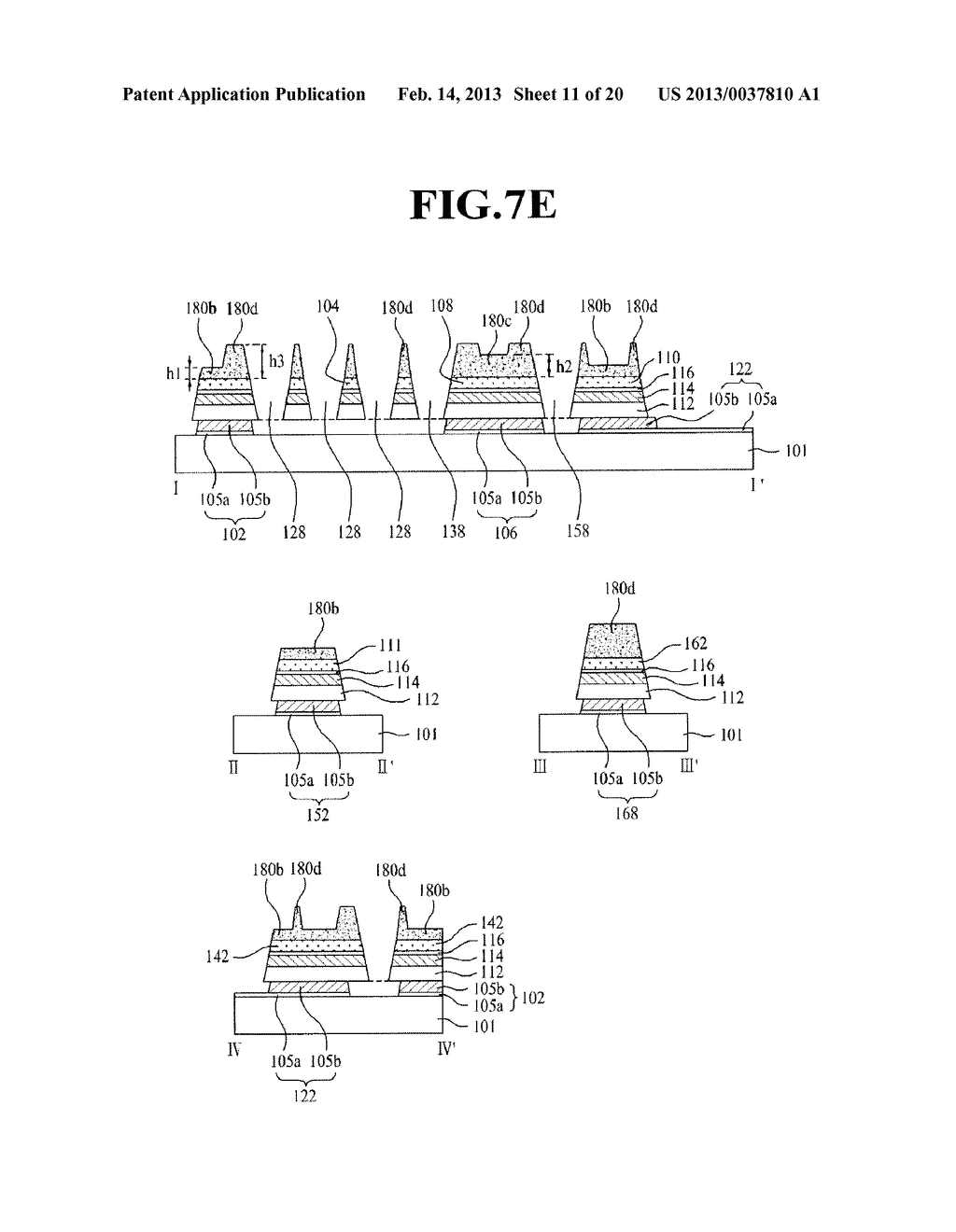 THIN FILM TRANSISTOR SUBSTRATE AND METHOD FOR FABRICATING THE SAME - diagram, schematic, and image 12
