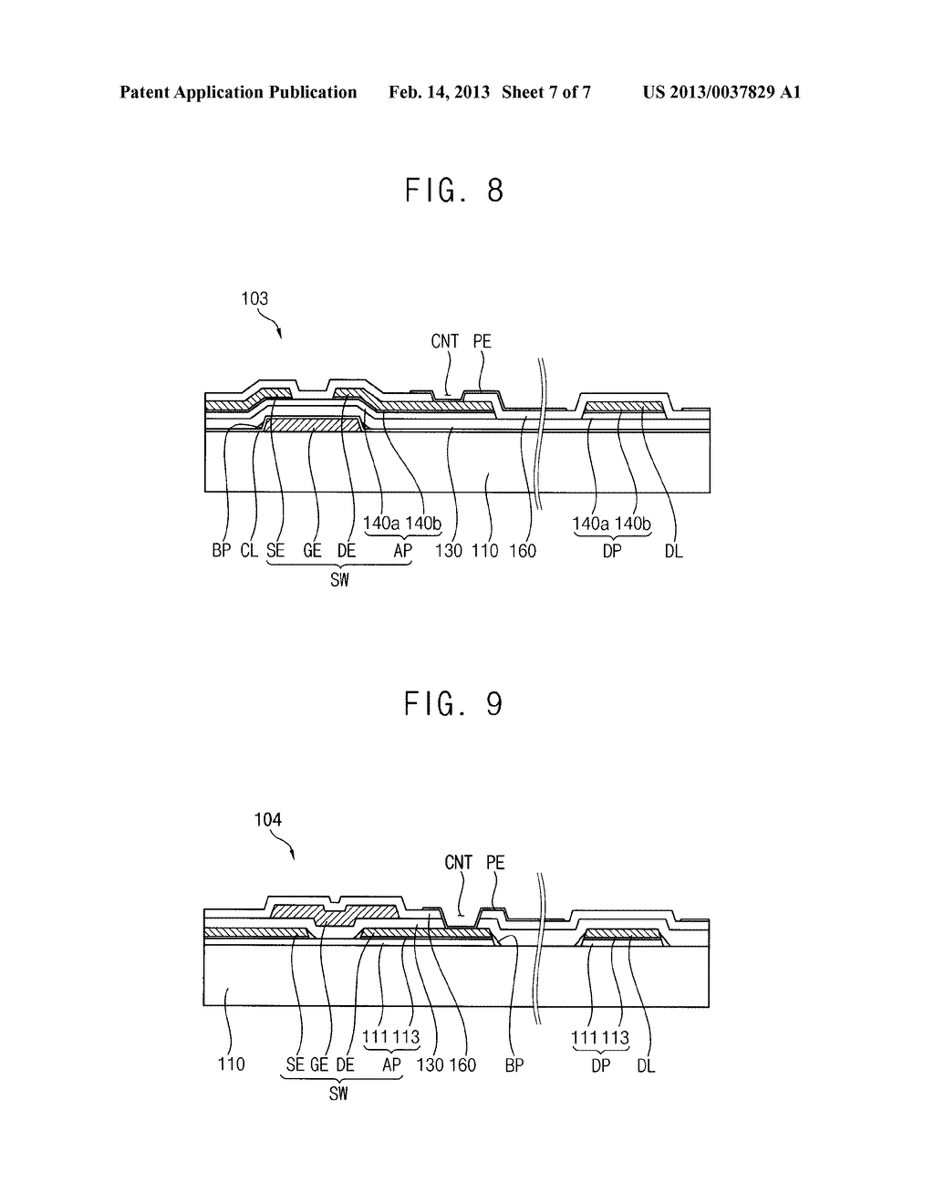 DISPLAY SUBSTRATE AND METHOD OF MANUFACTURING THE SAME - diagram, schematic, and image 08