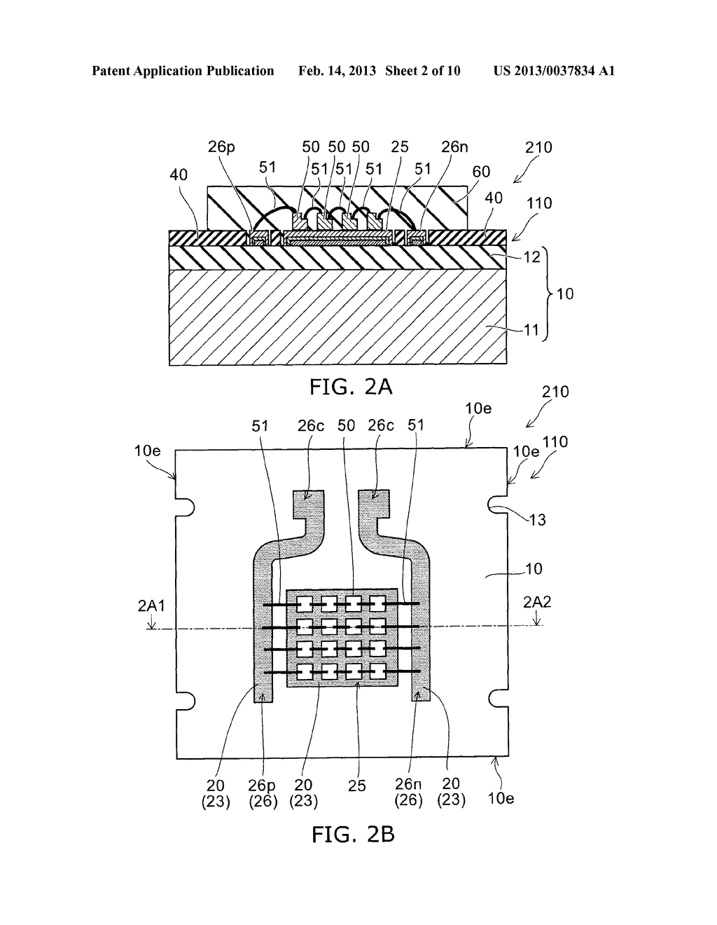 LIGHT EMITTING ELEMENT MODULE SUBSTRATE, LIGHT EMITTING ELEMENT MODULE,     AND ILLUMINATING DEVICE - diagram, schematic, and image 03