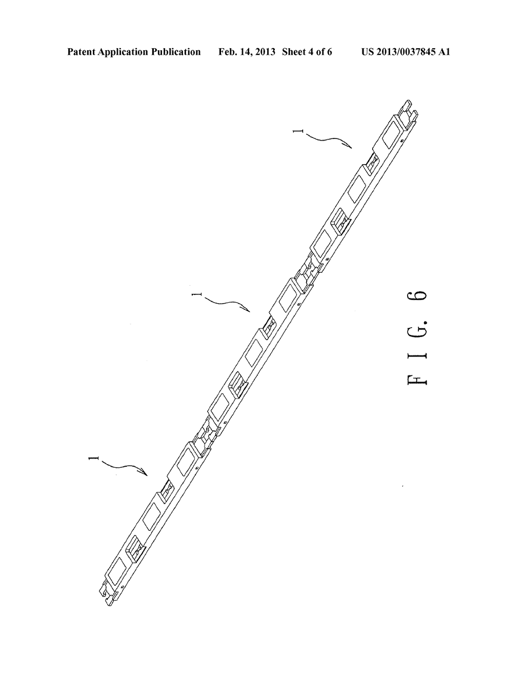 LEAD FRAME, AND LIGHT EMITTING DIODE MODULE HAVING THE SAME - diagram, schematic, and image 05