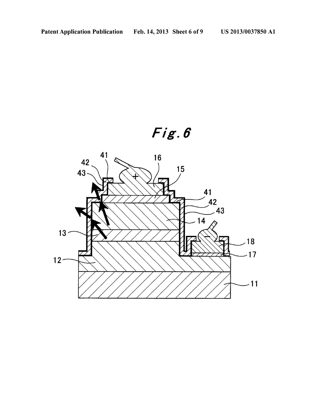 SEMICONDUCTOR LIGHT-EMITTING ELEMENT, PROTECTIVE FILM OF SEMICONDUCTOR     LIGHT-EMITTING ELEMENT, AND METHOD FOR FABRICATING SAME - diagram, schematic, and image 07