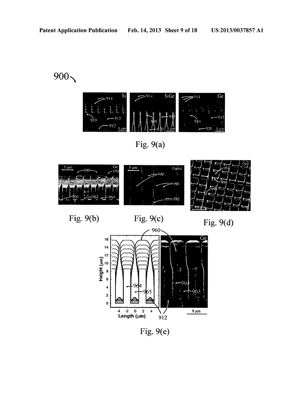 DISLOCATION AND STRESS MANAGEMENT BY MASK-LESS PROCESSES USING SUBSTRATE     PATTERNING AND METHODS FOR DEVICE FABRICATION - diagram, schematic, and image 10