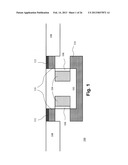 METHOD FOR FABRICATING A DAMASCENE SELF-ALIGNED FERROELECTRIC RANDOM     ACCESS MEMORY (F-RAM) HAVING A FERROELECTRIC CAPACITOR ALIGNED WITH A     THREE DIMENSIONAL TRANSISTOR STRUCTURE diagram and image