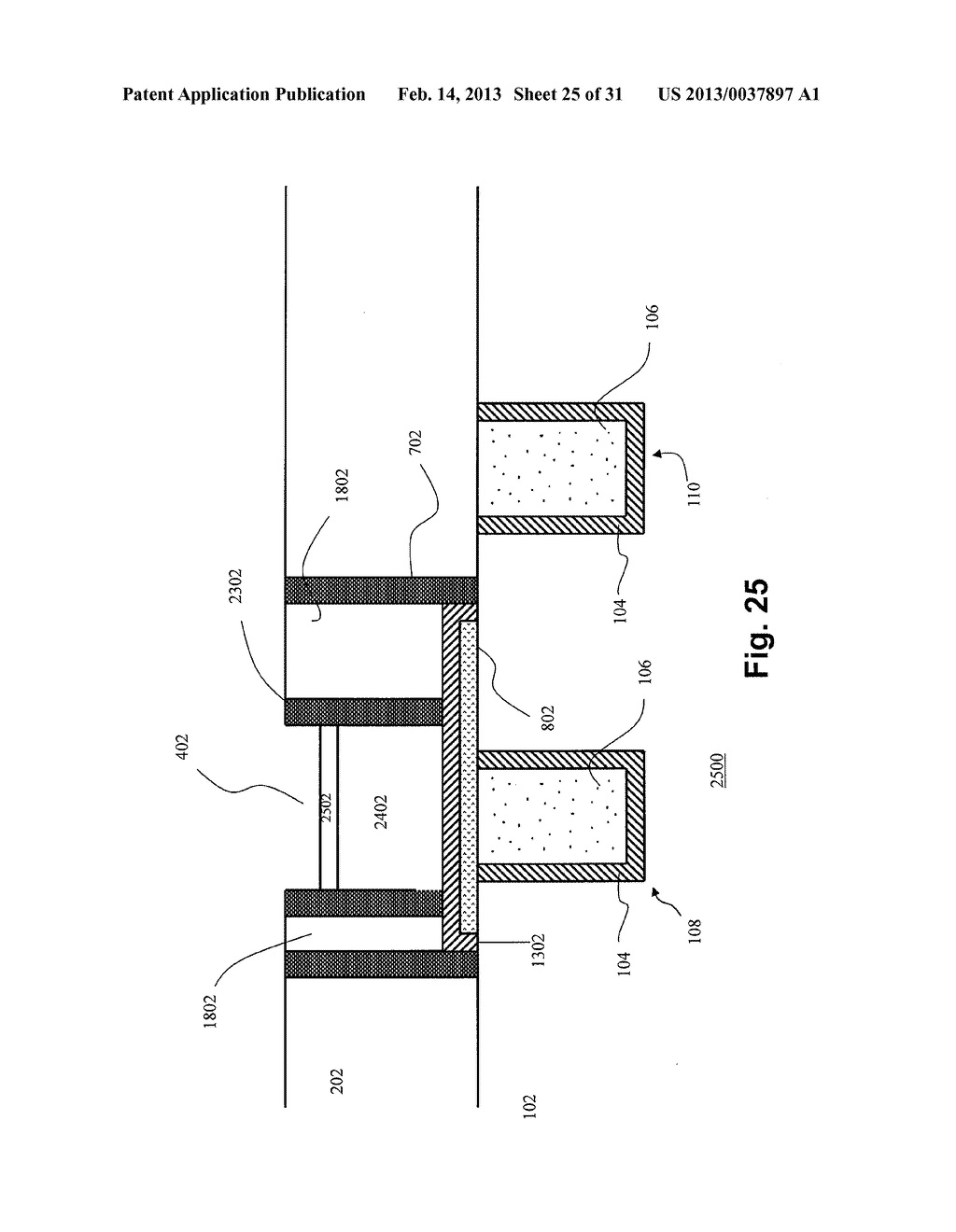 METHOD FOR FABRICATING A DAMASCENE SELF-ALIGNED FERROELECTRIC RANDOM     ACCESS MEMORY (F-RAM) DEVICE STRUCTURE EMPLOYING REDUCED PROCESSING STEPS - diagram, schematic, and image 26