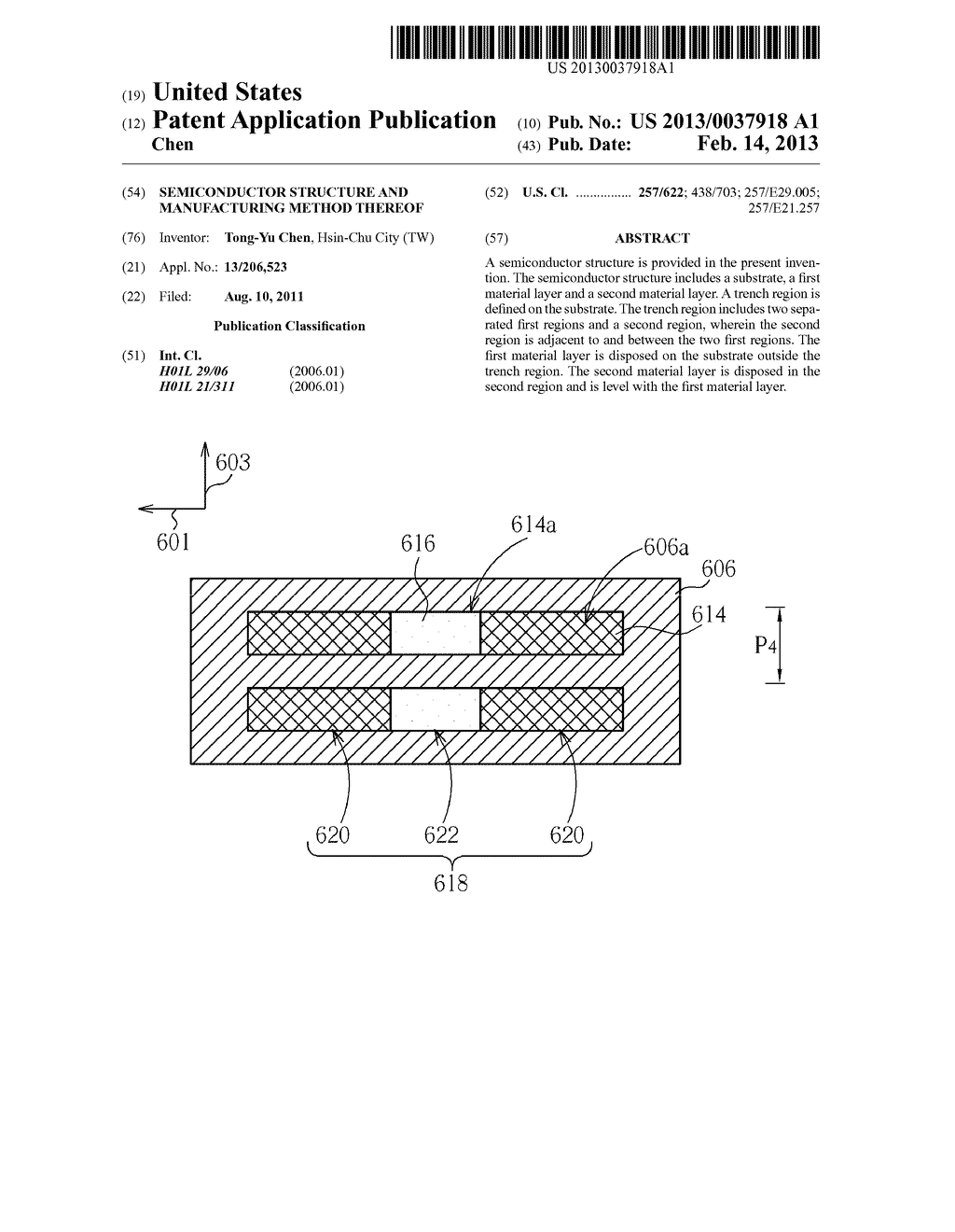 Semiconductor Structure and Manufacturing Method Thereof - diagram, schematic, and image 01