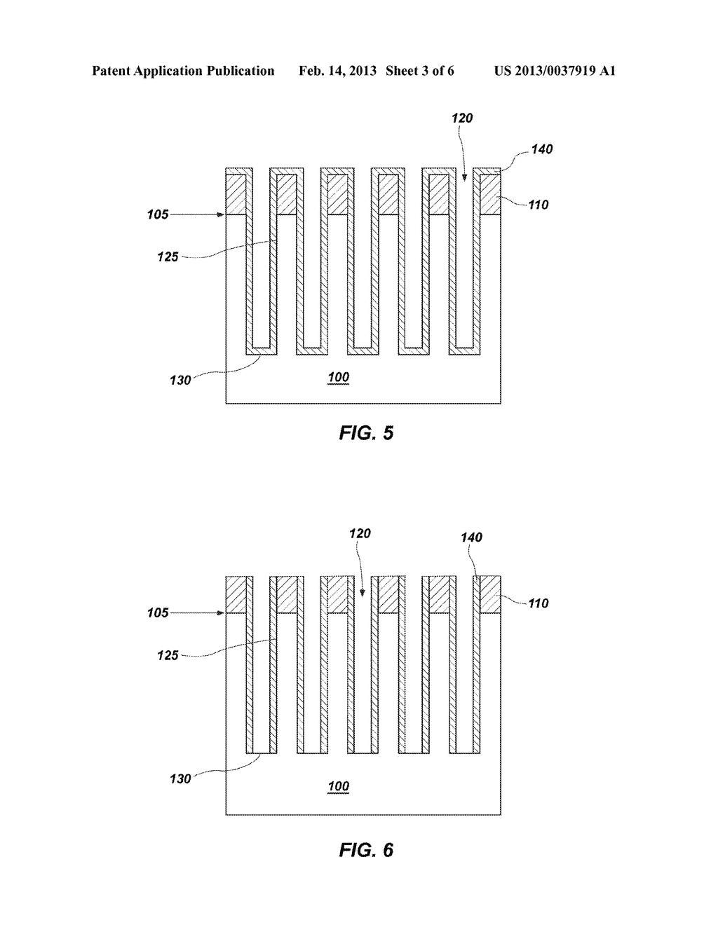 METHODS OF FORMING TRENCHES IN SILICON AND A SEMICONDUCTOR DEVICE     INCLUDING SAME - diagram, schematic, and image 04