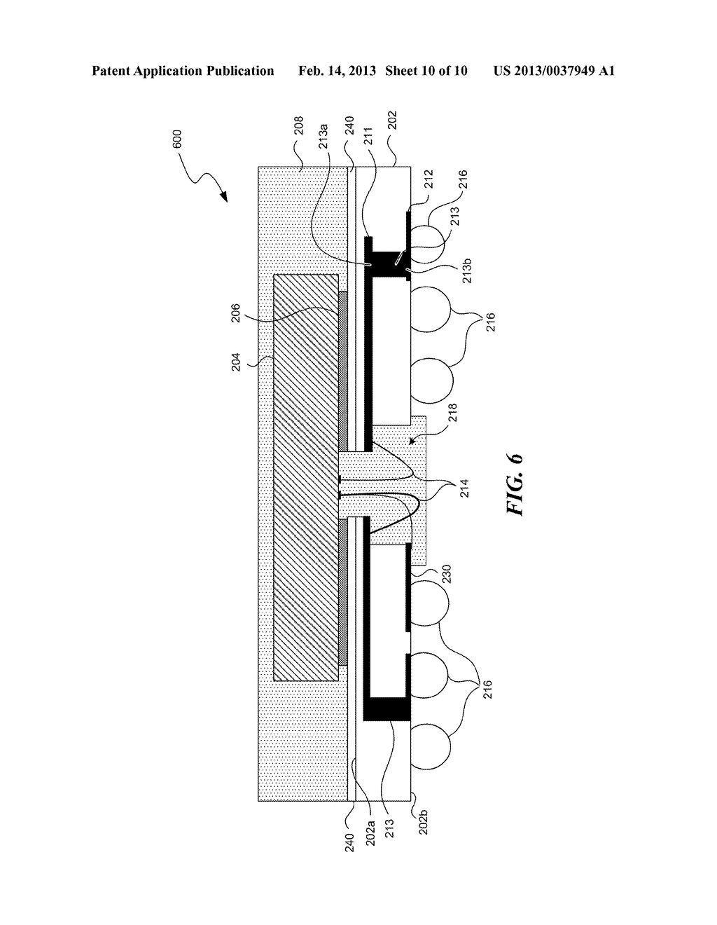 SEMICONDUCTOR ASSEMBLIES WITH MULTI-LEVEL SUBSTRATES AND ASSOCIATED     METHODS OF MANUFACTURING - diagram, schematic, and image 11