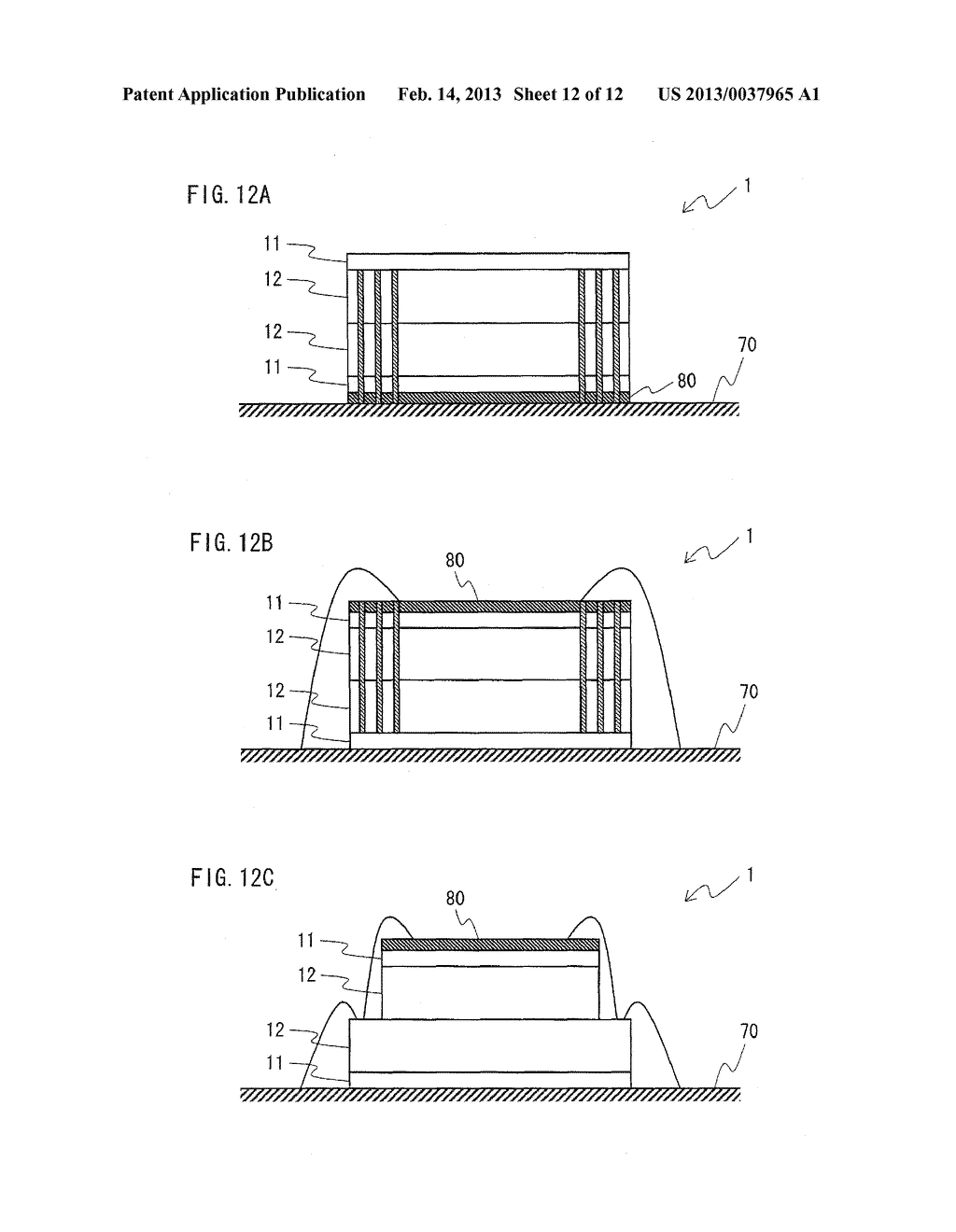 THREE-DIMENSIONAL INTEGRATED CIRCUIT, PROCESSOR, SEMICONDUCTOR CHIP, AND     MANUFACTURING METHOD OF THREE-DIMENSIONAL INTEGRATED CIRCUIT - diagram, schematic, and image 13