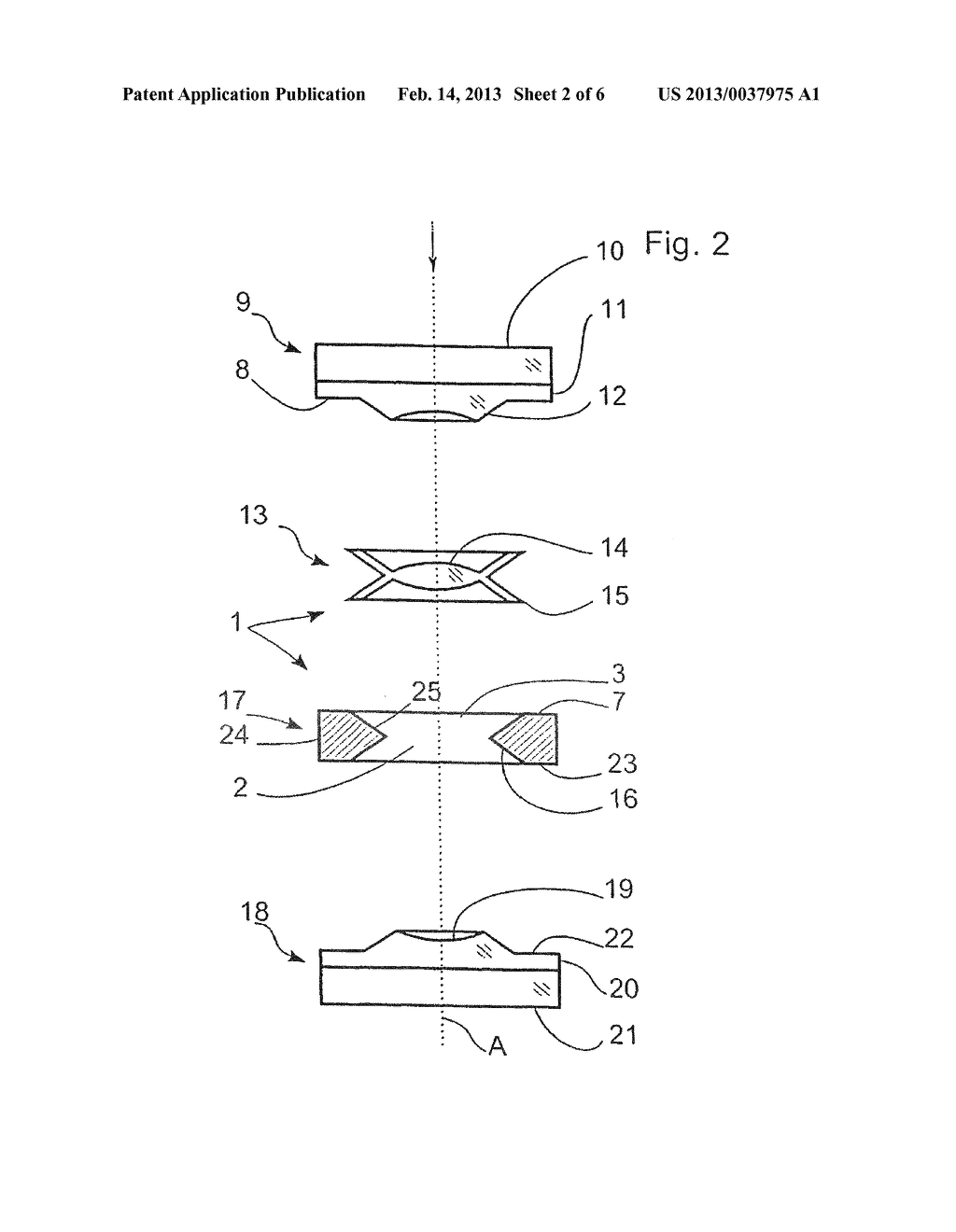 METHOD AND DEVICE FOR PRODUCING A MICROLENS - diagram, schematic, and image 03
