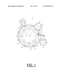 DEVICE AND METHOD FOR PRODUCING LABELED PLASTIC CONTAINERS diagram and image