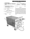 Portable Shopping Cart With Collapsible Basket and Seating for Multiple     Children diagram and image