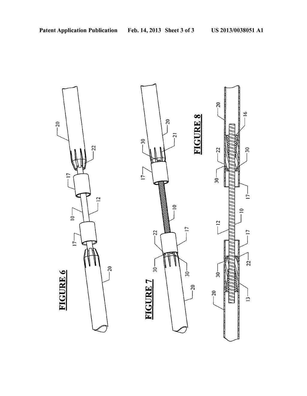 Tubing connector and method for coupling two coiled tubing strings - diagram, schematic, and image 04