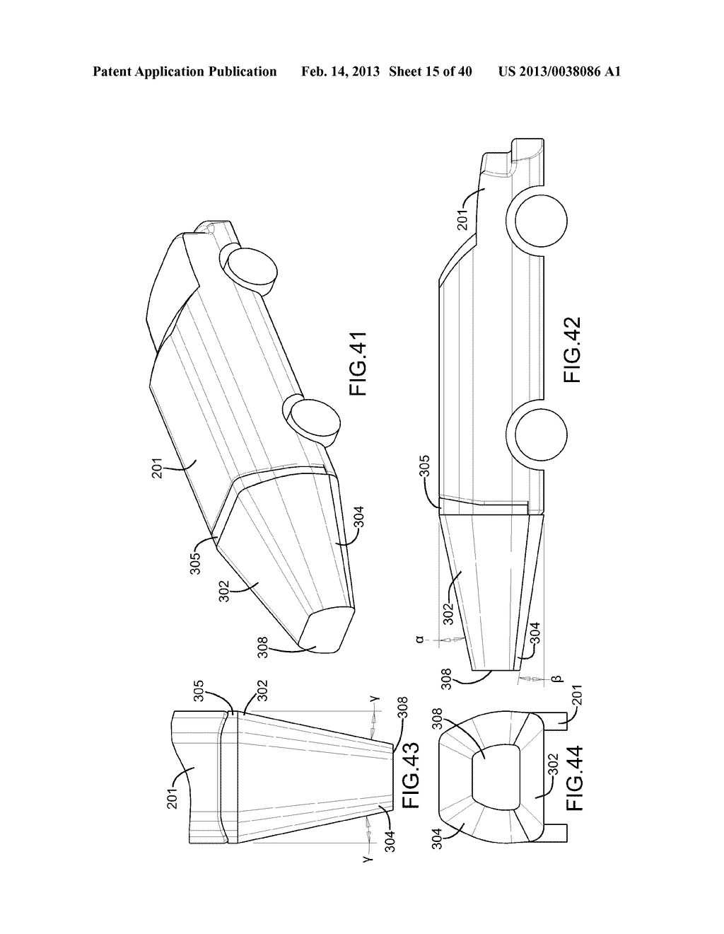 AERODYNAMIC DRAG REDUCING APPARATUS - diagram, schematic, and image 16