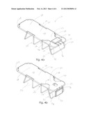 Lounge Chair Equipped for Face Down Lounging diagram and image