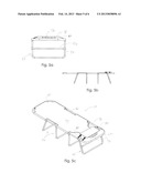 Lounge Chair Equipped for Face Down Lounging diagram and image