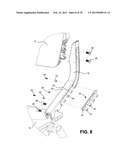 FLEXIBLE BACK SUPPORT MEMBER WITH INTEGRATED RECLINE STOP NOTCHES diagram and image