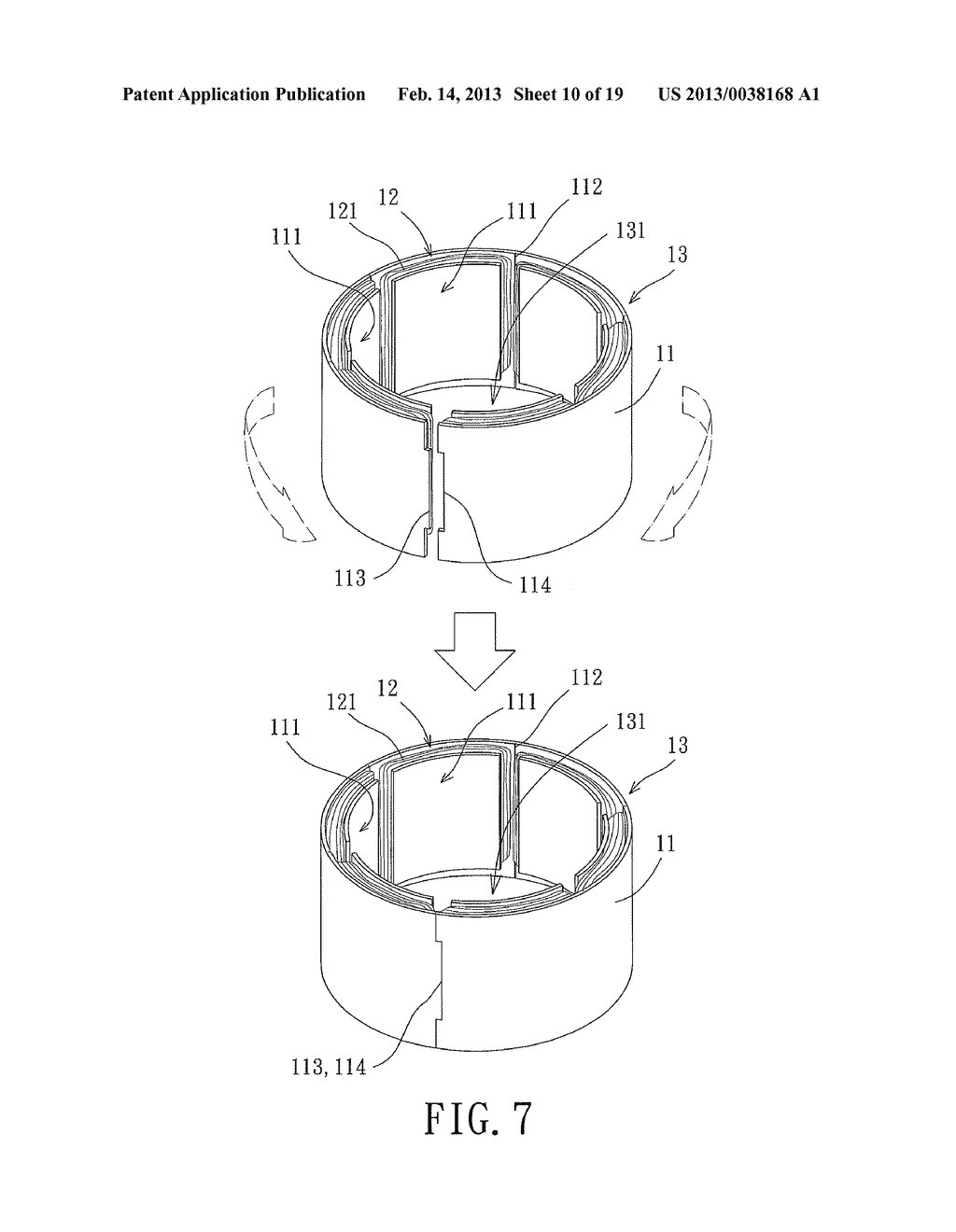 Stator Manufacturing Method for a Motor and Stator Utilizing the same - diagram, schematic, and image 11