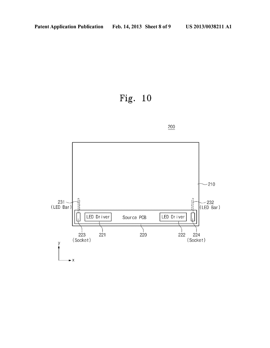 DISPLAY DEVICE AND LED BAR CONNECTION METHOD THEREOF - diagram, schematic, and image 09