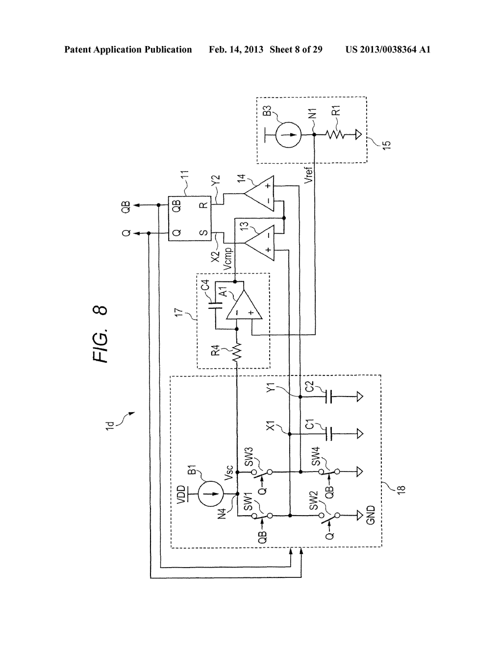 OSCILLATION CIRCUIT AND SEMICONDUCTOR INTEGRATED CIRCUIT INCLUDING THE     SAME - diagram, schematic, and image 09