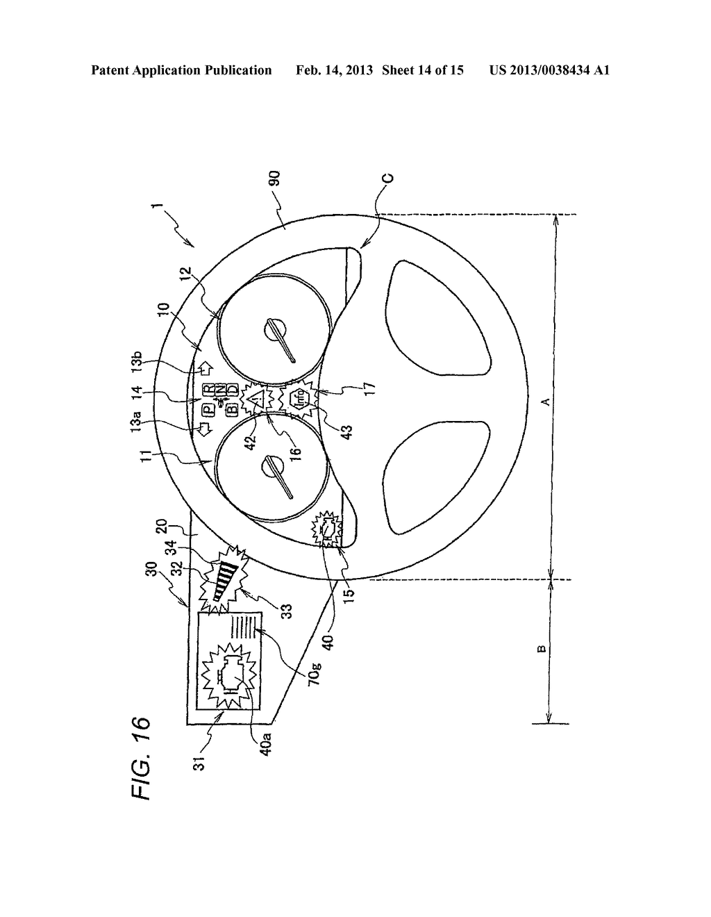 ON-VEHICLE DISPLAY DEVICE - diagram, schematic, and image 15