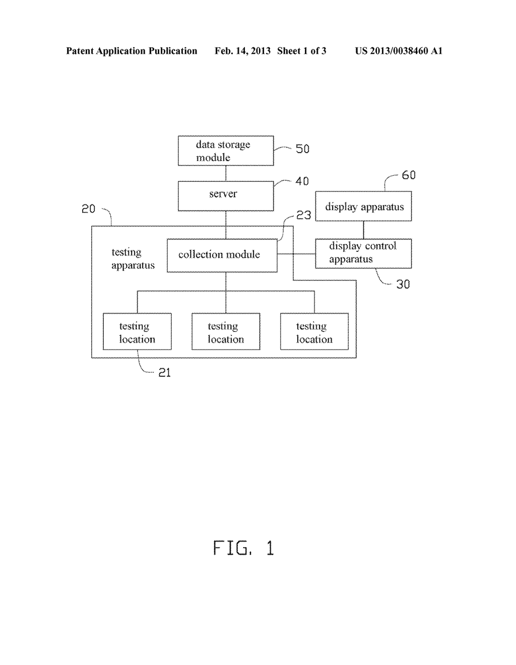 MONITORING SYSTEM FOR TESTING APPARATUS - diagram, schematic, and image 02