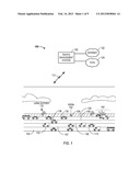 DYNAMIC ROAD MARKERS TO PROVIDE VISUAL FEEDBACK AS TO VEHICLE SPEED diagram and image