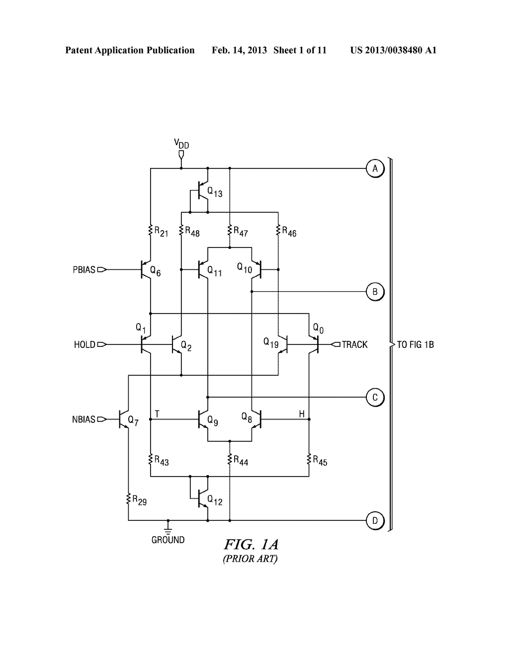 TRACK-AND-HOLD CIRCUIT WITH LOW DISTORTION - diagram, schematic, and image 02