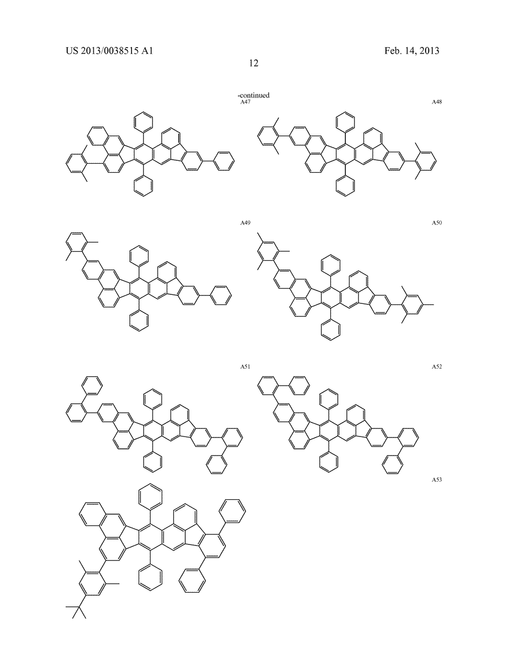 NOVEL ORGANIC COMPOUND AND ORGANIC LIGHT-EMITTING DEVICE INCLUDING THE     SAME - diagram, schematic, and image 14