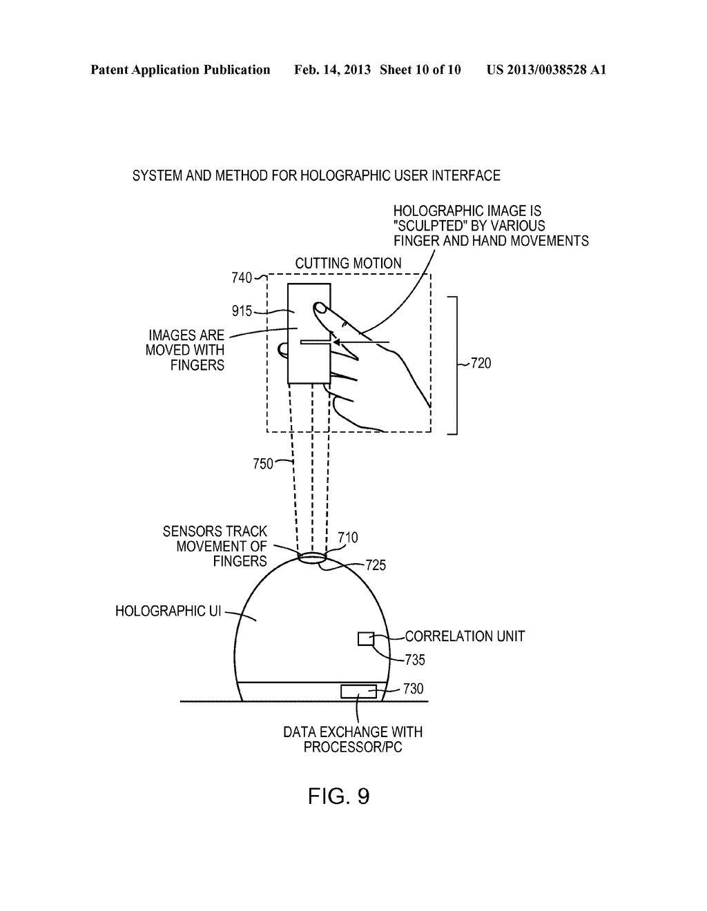 Method and Apparatus for User Interface Communication with an Image     Manipulator - diagram, schematic, and image 11