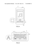 INPUT DEVICE WITH MULTIPLE LAYERS OF LUMINOUS PATTERNS diagram and image