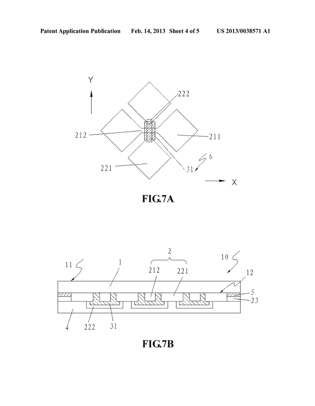 CAPACITIVE TOUCH PANEL AND A METHOD OF MANUFACTURING THE SAME - diagram, schematic, and image 05