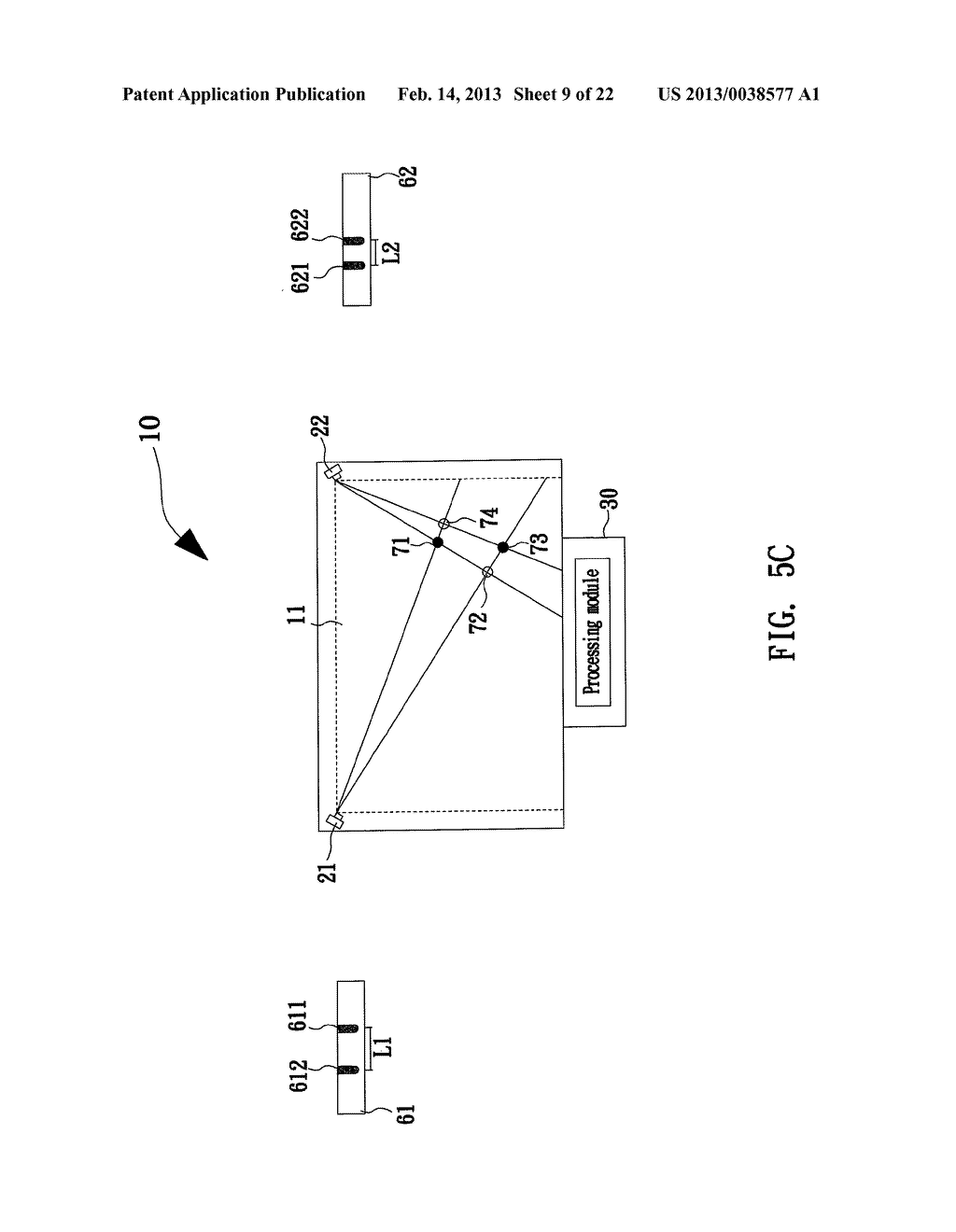 OPTICAL TOUCH DEVICE AND COORDINATE DETECTION METHOD THEREOF - diagram, schematic, and image 10
