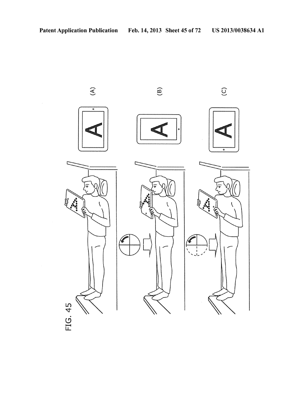 INFORMATION DISPLAY DEVICE - diagram, schematic, and image 46