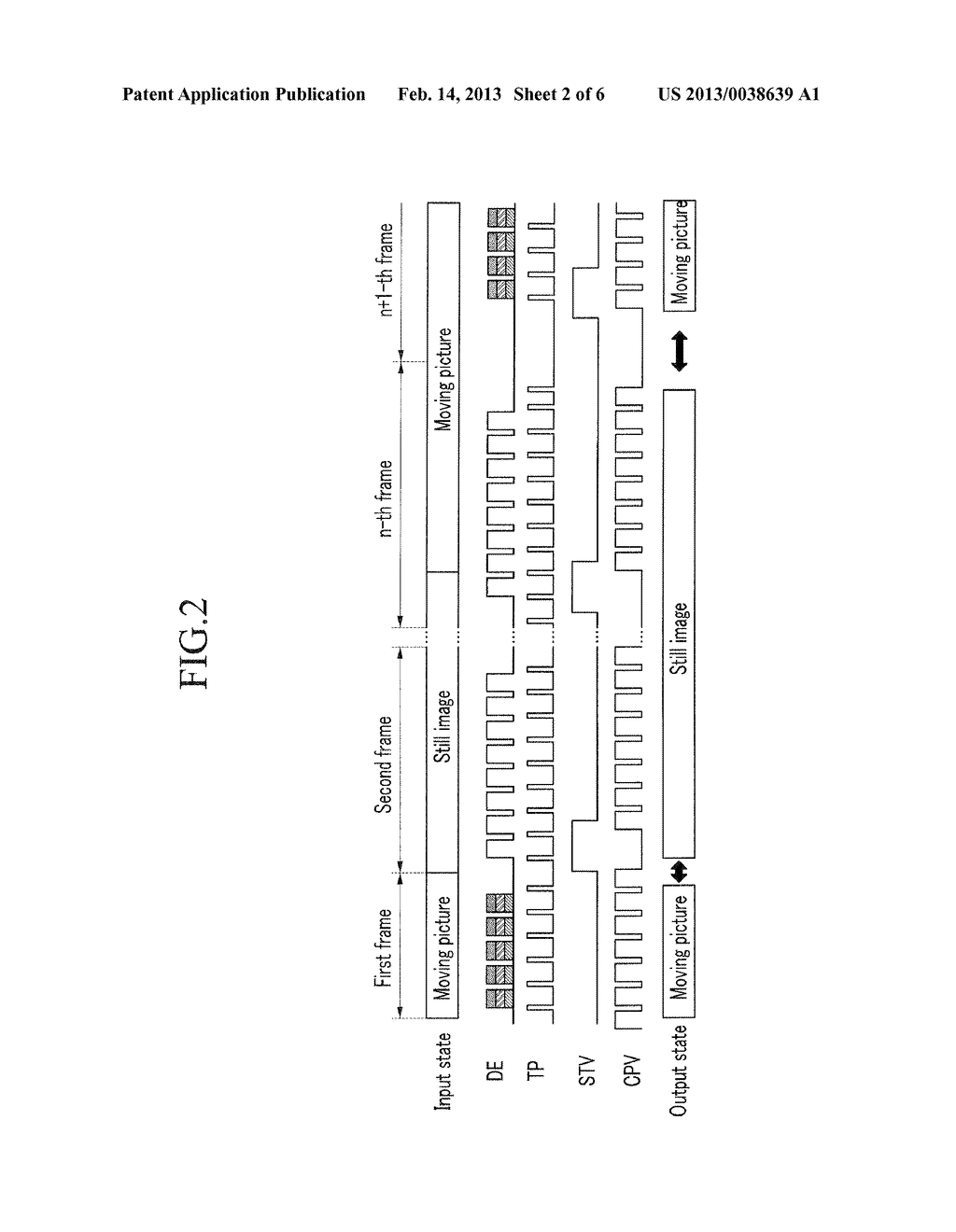 DISPLAY DEVICE AND A DRIVING METHOD THEREOF - diagram, schematic, and image 03