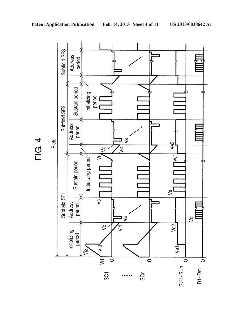 METHOD FOR DRIVING PLASMA DISPLAY DEVICE, PLASMA DISPLAY DEVICE, AND     PLASMA DISPLAY SYSTEM - diagram, schematic, and image 05