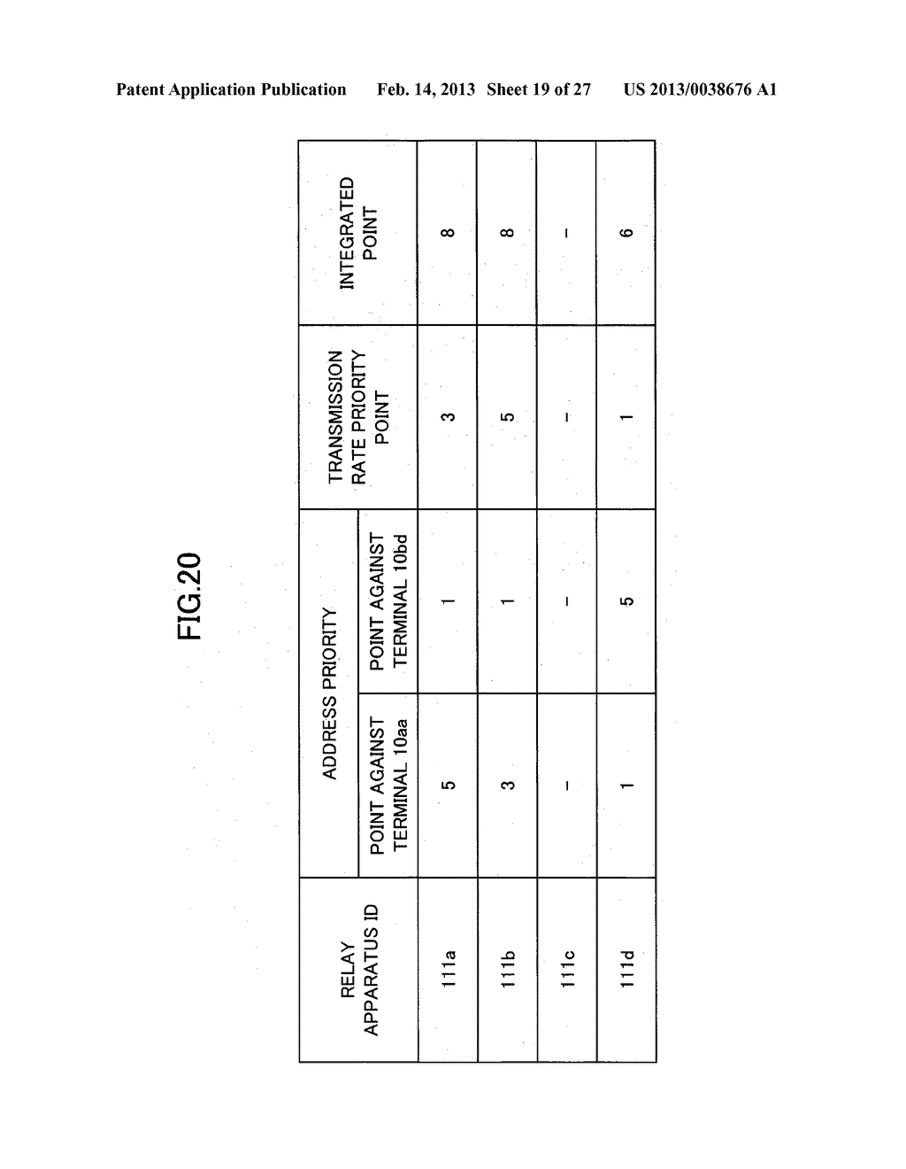 TRANSMISSION TERMINAL, TRANSMISSION METHOD, AND COMPUTER-READABLE     RECORDING MEDIUM STORING TRANSMISSION PROGRAM - diagram, schematic, and image 20