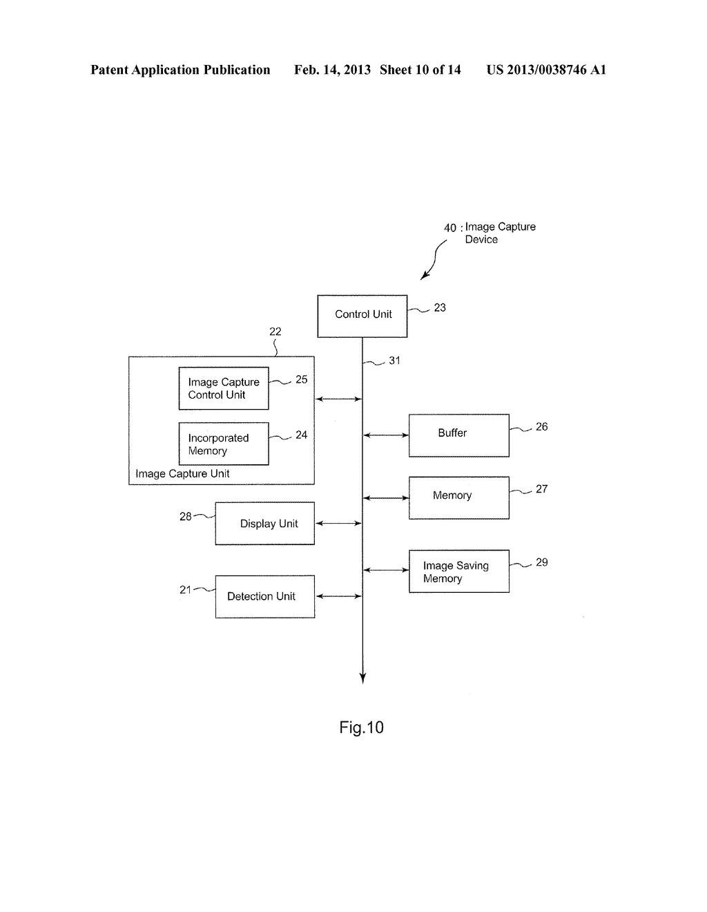 IMAGE CAPTURE DEVICE, IMAGE CAPTURE METHOD AND COMPUTER PROGRAM - diagram, schematic, and image 11